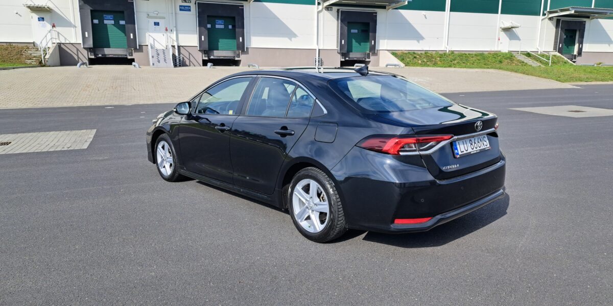 Ogłoszenie o przetargu nieograniczonym na sprzedaż samochodu Toyota Corolla 1.5 MR`19 E6 z 2022 r. LU866NS