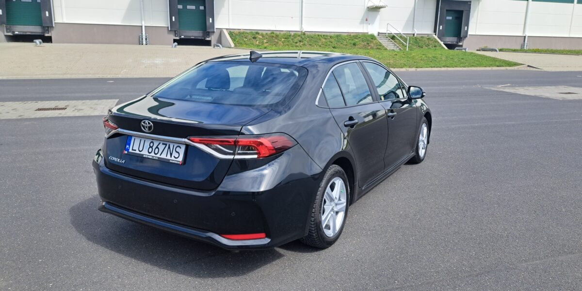 Ogłoszenie przetargu nieograniczonego na sprzedaż samochodu Toyota Corolla 1.5 MR`19 E6 z 2022 roku LU867NS